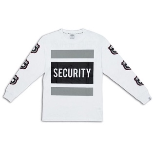 SLUM LTD - Peace Officer L/S Tee White