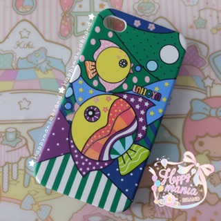 [IP4/4s] เคสแข็งลายกราฟฟิคสวยงาม