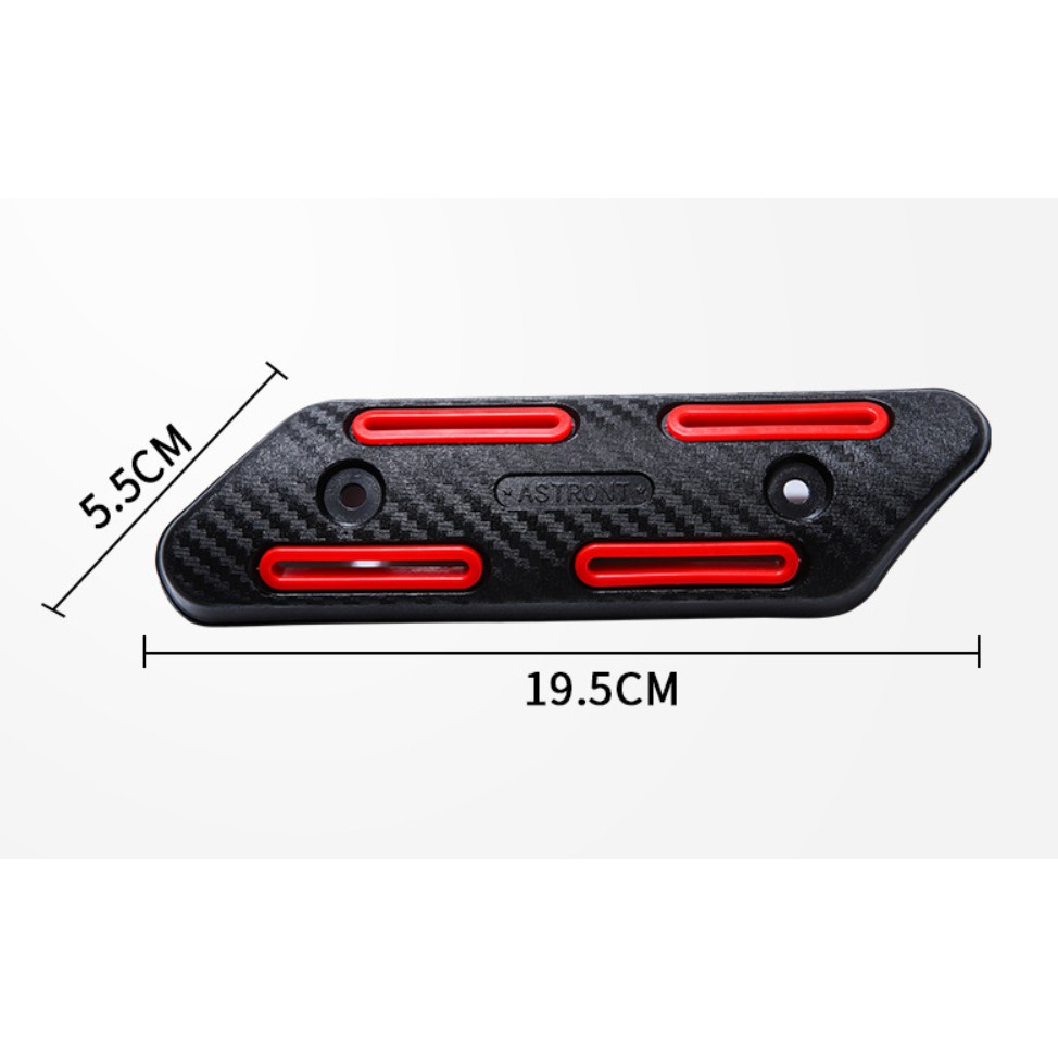 การ์ดกันร้อน ท่อ คอท่อ การ์ดท่อกันร้อน ลายเคฟล่า ส่งไวมาก /20 - รูปที่ 3