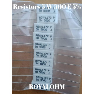 ตัวต้านทาน 5W 5% Resistors