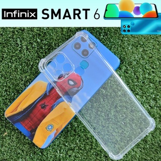 เคส TPU ยางใส กันเลนส์กล้อง สำหรับ Infinix Smart 6 (2/32)