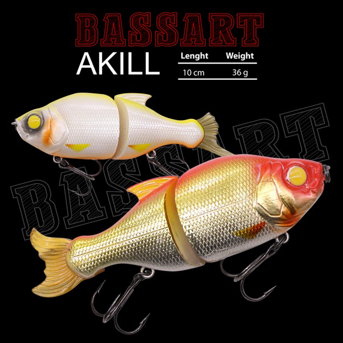 เหยื่อปลอม BASSART AKILL สำหรับตกปลา