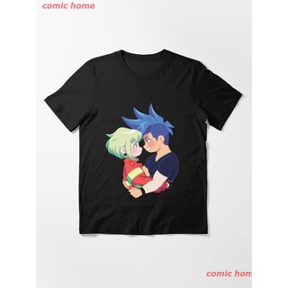 เสื้อยืดใหม่ Promare-Galo และ Lio Essential &gt;|o