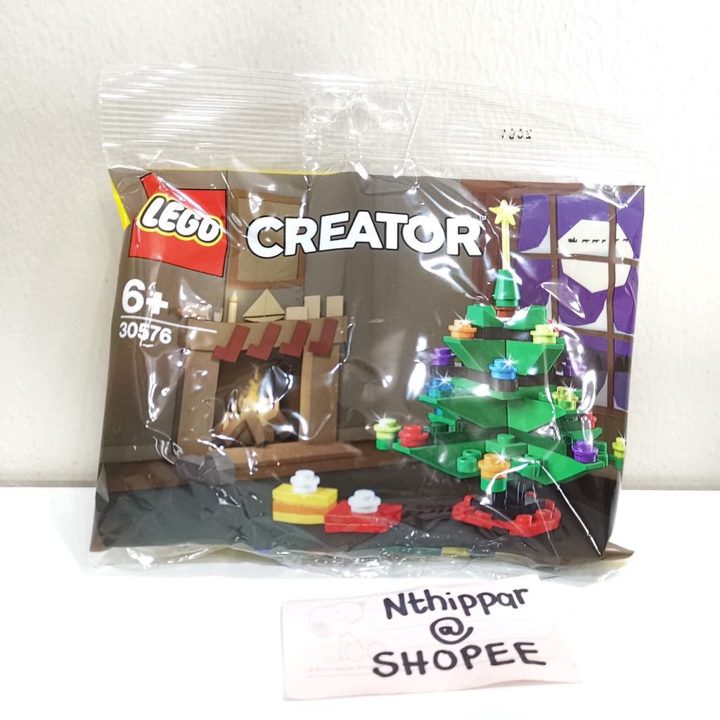 ++ ขาย Lego 30576 Holiday Tree Polybag ต้นคริสมาสต์ ของใหม่ ไม่แกะ ของแท้ 100% พร้อมส่ง Creator City ++ ตัวต่อ เลโก้