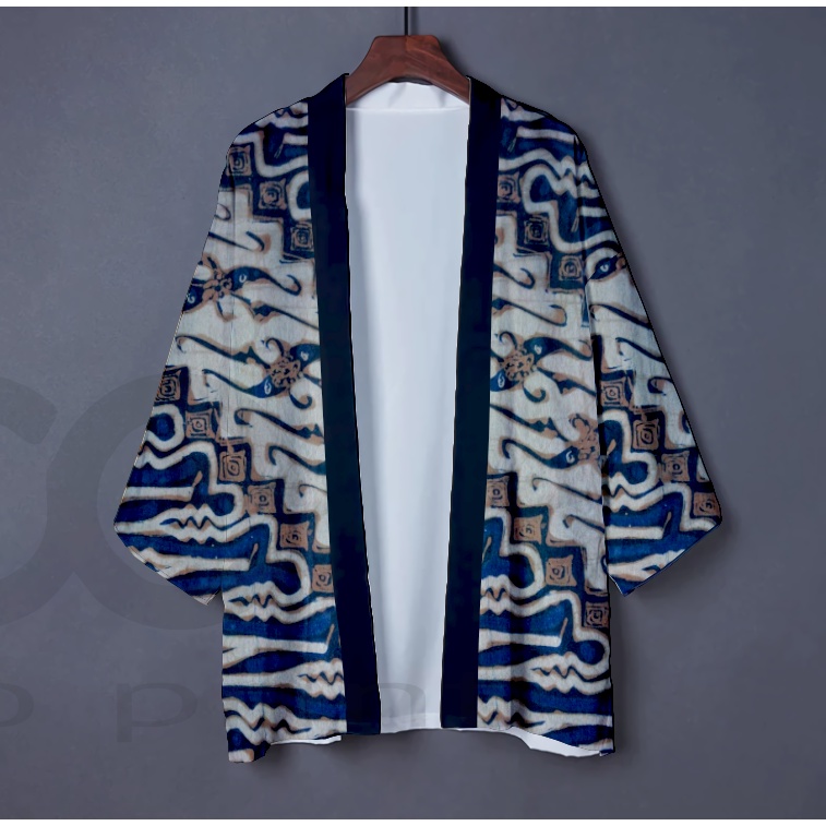Haori JAPAN INDONESIA BATIK JOGJA เสื้อคาร์ดิแกน BLAJER BLAZER JAS HAORI 2023 สไตล์ญี่ปุ่น สําหรับผู