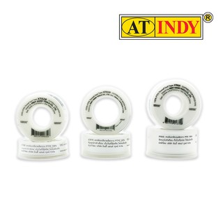 AT INDY P.T.F.E. Thread Seal Tape เทปพันเกลียว หนาพิเศษ 0.075มม. รหัส XT019,XT025,XT028