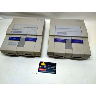 Snes หรือ เครื่อง Super Nes โซนอเมริกา เหมือน Super Famicom (SFC)