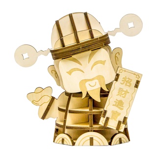 &gt;พร้อมส่ง&lt;&lt;จิ๊กซอว์ไม้ [JIGZLE Wooden Puzzle] God Of Wealth (Large)