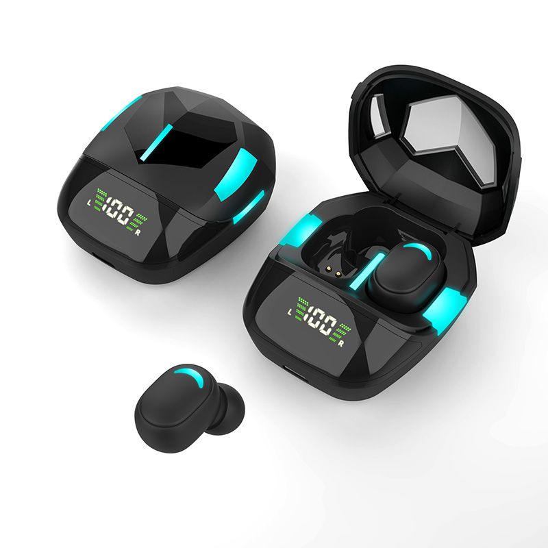 หูฟังบลูทูธ หูฟังไร้สาย LED หูฟัง in ear หูฟังเล่นเกม หูฟังออกกำลังกาย