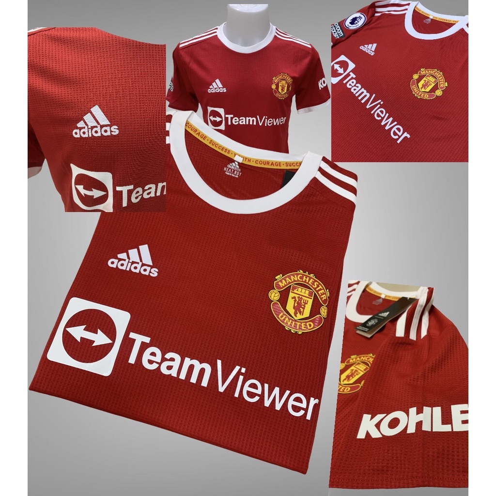 ชุดบอลแมนยู แขนสั้น เสื้อบอลและกางเกงบอลผู้ชาย ใหม่ล่าสุดปี2022 ครบชุด เสื้อ+กางเกง เกรดAAA+