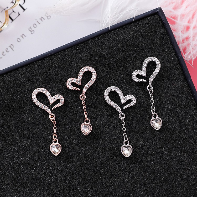 ต่างหูหัวใจน้อยน่ารัก - B1293 LB001 B1207