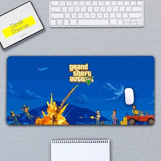 แผ่นรองเมาส์ ขนาดใหญ่ สําหรับเล่นเกม GTA Pixel