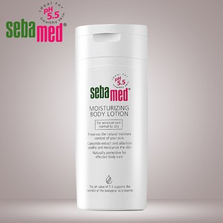 SEBAMED BODY MOISTURIZING LOTION 200 ML. x 1 ขวด ค่า PH5.5 โลชั่นบำรุงผิวกาย สำหรับผิวธรรมดา