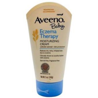 โปรส่งฟรีAveeno Baby Eczema Therapy Moisturizing Cream Fragrance Free (141 g)