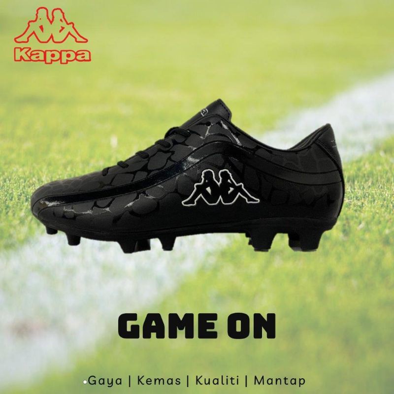 Kappa รองเท้าฟุตบอล Kasut Bola Sepak KSB-321 สีดํา