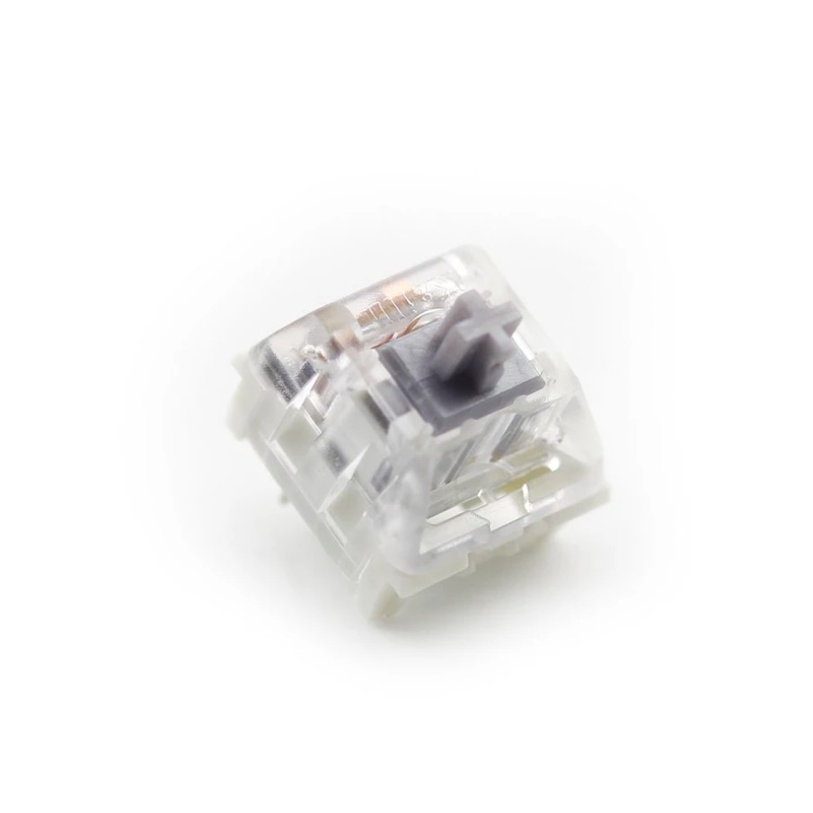 Kailh Speed Switch with white bottoms. SMD LED Compatible