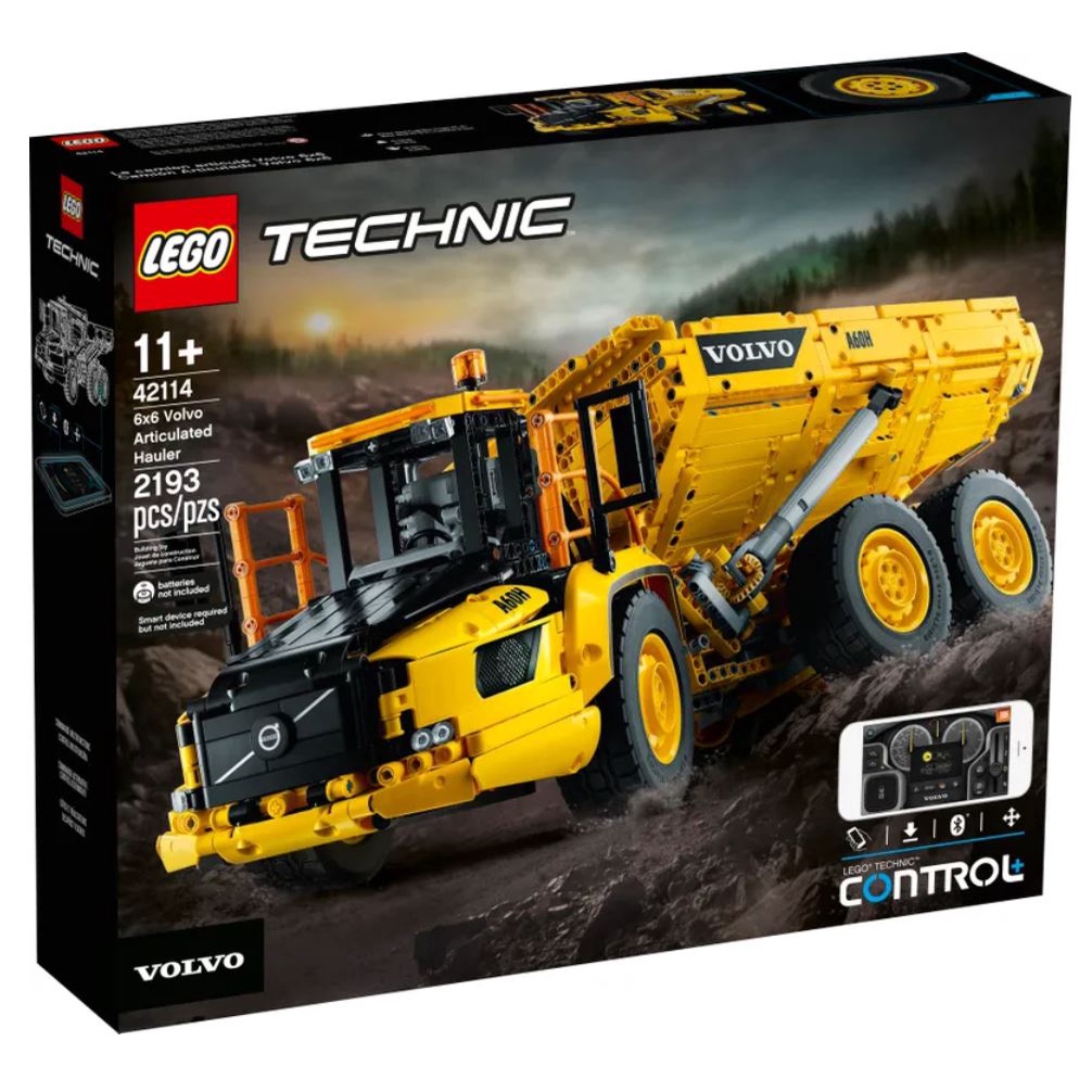 LEGO® Technic™ 6x6 Volvo Articulated Hauler 42114