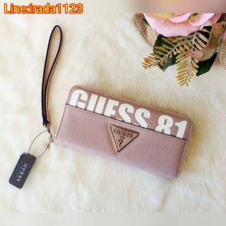 GUESS KAMRYN LOGO MAXI WALLET​ ของแท้​ ราคาถูก