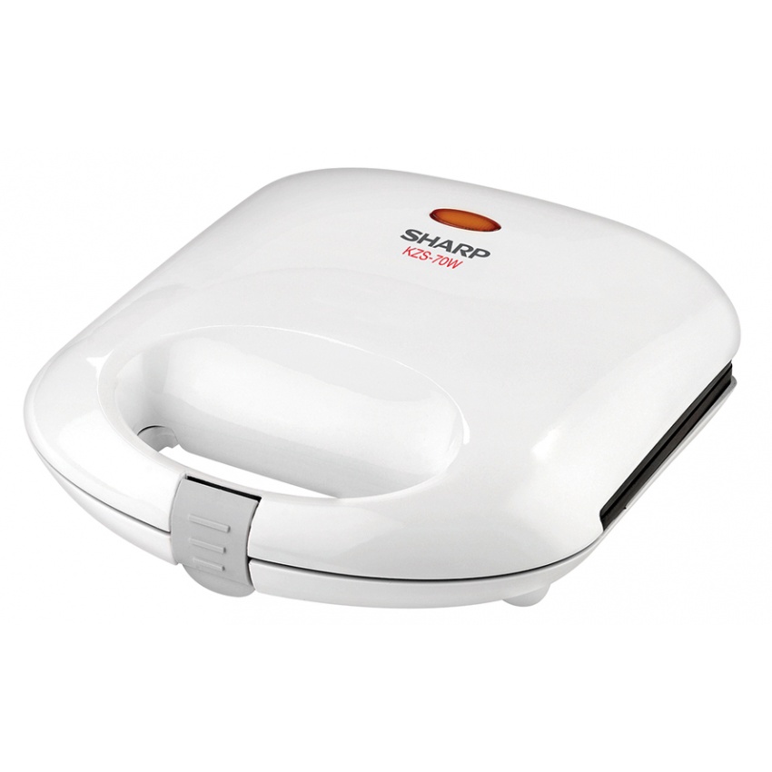 SHARP เครื่องทำแซนด์วิช รุ่น KZS-70W Sandwich Maker รับประกันศูนย์ 1 ปี ชาร์ป เครืองทำแซนวิสชาร์ป KZ