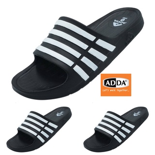 ADDA รองเท้าแบบสวม หญิง/ชาย รุ่น55R01 สีดำ