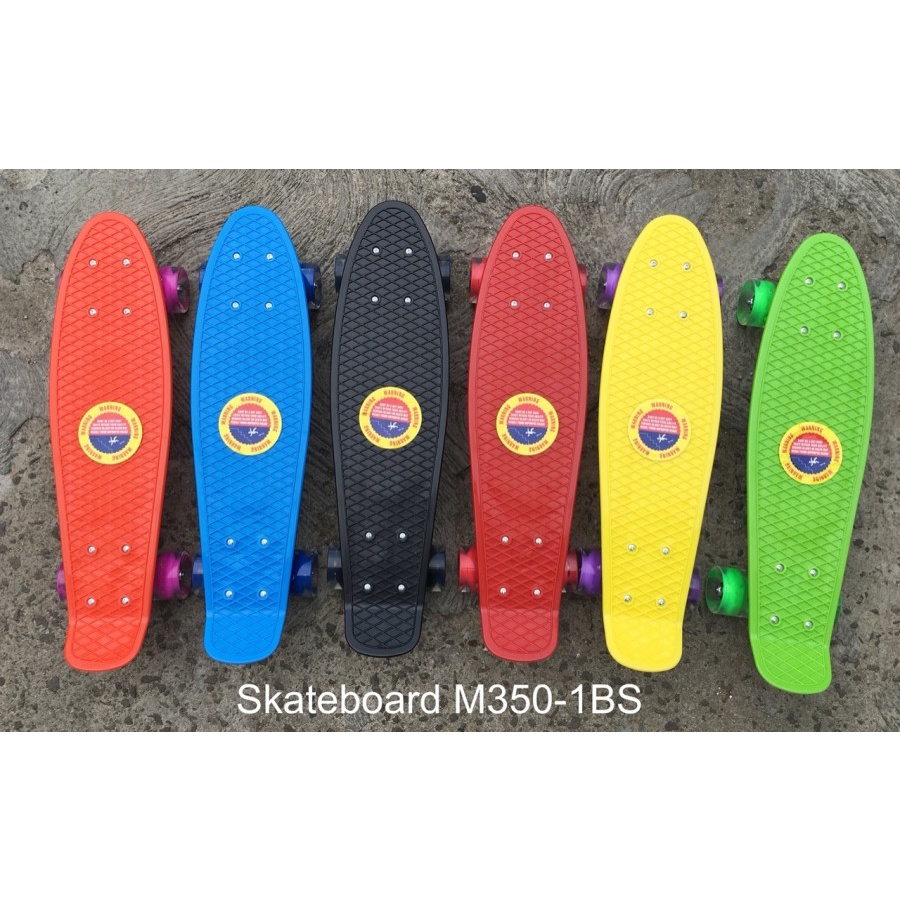 PENNY BOARD / ปลา / BANANA BOARD PENNYBOARD FISHBOARD PU LED WHEELS