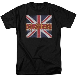 ขายดี! {พร้อมส่ง เสื้อยืด ผ้าฝ้าย 100% พิมพ์ลายโลโก้ Def Leppard พลัสไซซ์ XS-6XL สําหรับผู้ชายS-5XL