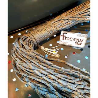 Frogmangear Paracord 550 เชือก พาราคอด ยาว 30 เมตร เชือกใน 7 เส้น เชือกรับแรง 550 lb Camou01