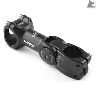 Snakerun 25.4mm / 31.8mm 60 Degree Adjustable Bike Stems Aluminum Alloy Stems MTB Mountain Bike Road Bicycle Handlebar Stem Riser