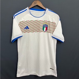 เสื้อกีฬาแขนสั้น ลายทีมชาติฟุตบอล Italian concept jersey 23-24 คุณภาพสูง ไซซ์ S-XXL