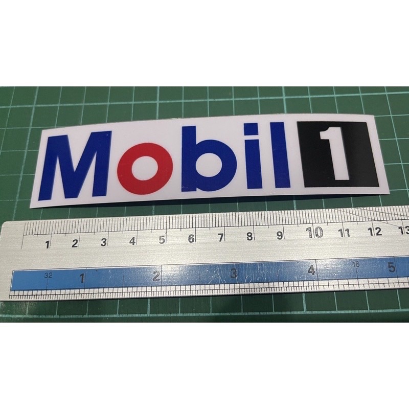 สติ๊กเกอร์ Mobil 1 racing