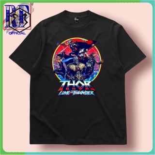 เสื้อยืด พิมพ์ลาย Thor LOVE AND THUNDER | เสื้อยืดแขนสั้น พิมพ์ลายการ์ตูนมาร์เวล คอมมิก | เสื้อยืด พิมพ์ลายการ์ตูนมาร์เว