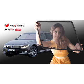 ม่านรถเข้ารูป VOLKSWAGEN PASSAT B8 (SnapOn Em – 4 pcs)