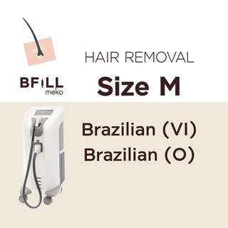 Hair Removal Size M (Brazilian V.I or Inner Backside O)