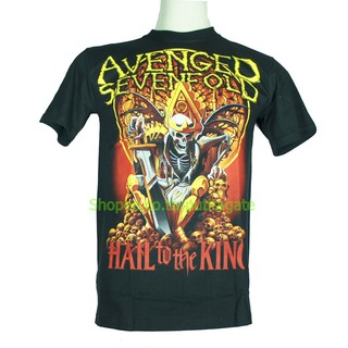 เสื้อวง Avenged Sevenfold เสื้อไซส์ยุโรป อะเว็นจด์เซเวนโฟลด์ A7X PTA1304 เสื้อยืดแฟชั่นวงดนตรี