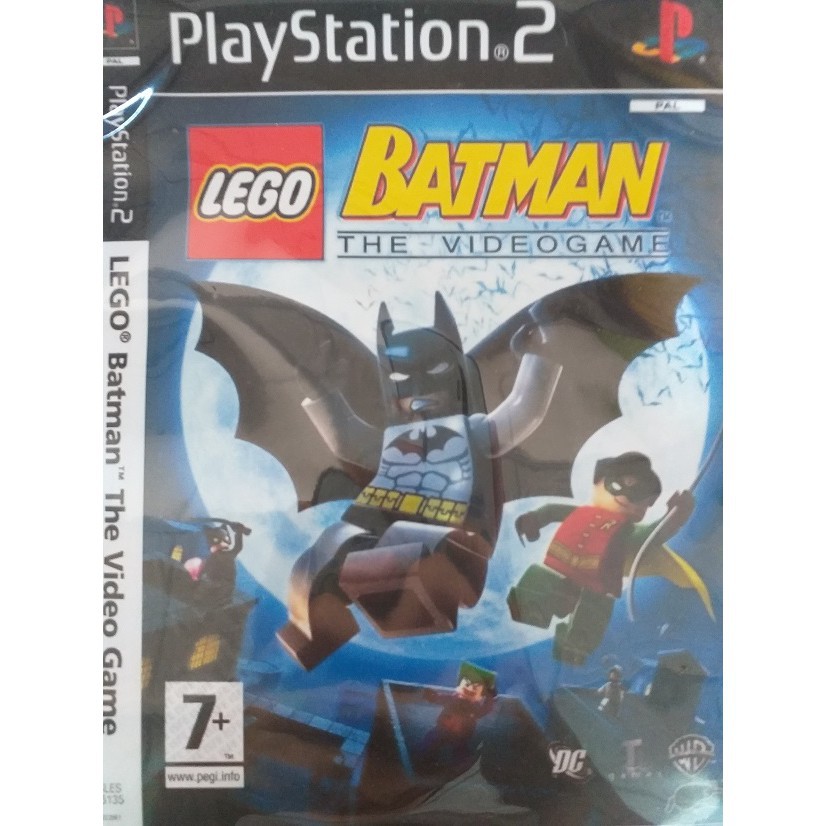 แผ่นเกมส์ ps2 ps5 ps4 มือสอง แผ่นเกมส์ Ps2 LEGO Batman แผ่นปั้ม ปลายทางได้