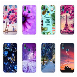 เคสโทรศัพท์ซิลิโคนพิมพ์ลายการ์ตูนสําหรับ Vivo Y 11 Y 12 Y 15 Y 17 Y 19 2019