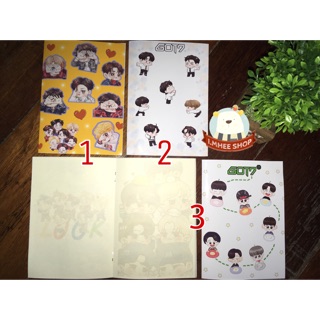 สมุดโน๊ต got7 ver.2 ข้างในมีลาย