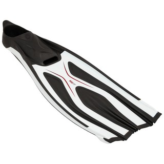 ตีนกบ ตีนกบผู้ใหญ่ ตีนกบสำหรับดำน้ำลึก Scuba Diving Fins  รุ่น SCD 900 (สีดำ/ขาว)