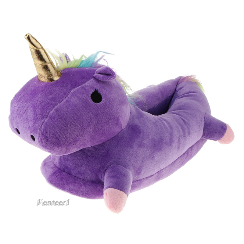 [FENTEER1] รองเท้าแตะสลิปเปอร์ ลายสัตว์น่ารัก เหมาะกับใส่ในบ้าน และฤดูหนาว - รูปที่ 3