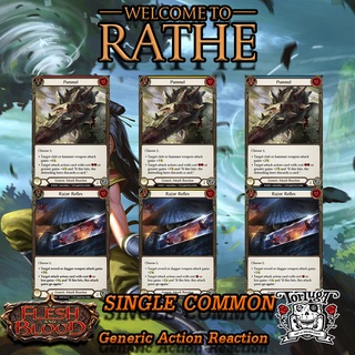 Generic Attack Reaction Common | WTR | Flesh and Blood TCG Single | การ์ดเกมส์คุณภาพระดับสูง