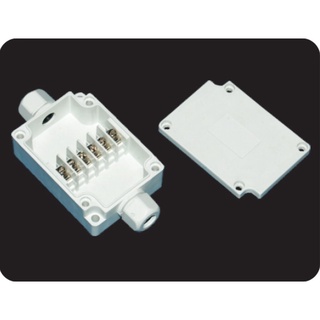 PBT-6P : Terminal Block Box IP66 (กล่องพลาสติก พร้อมเทอร์มินอลบล็อก)TIBOX , Size : 50x70x24 mm.