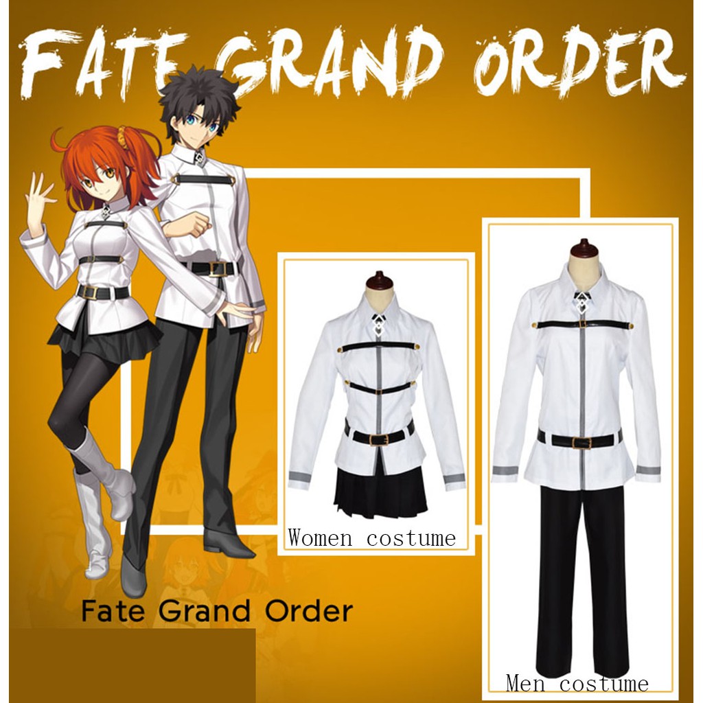 Fate Grand Order Master Fujimaru Ritsuka ผู้หญิงเครื่องแต่งกาย Gudako ชุดผู้หญิงเครื่องแต่งกาย