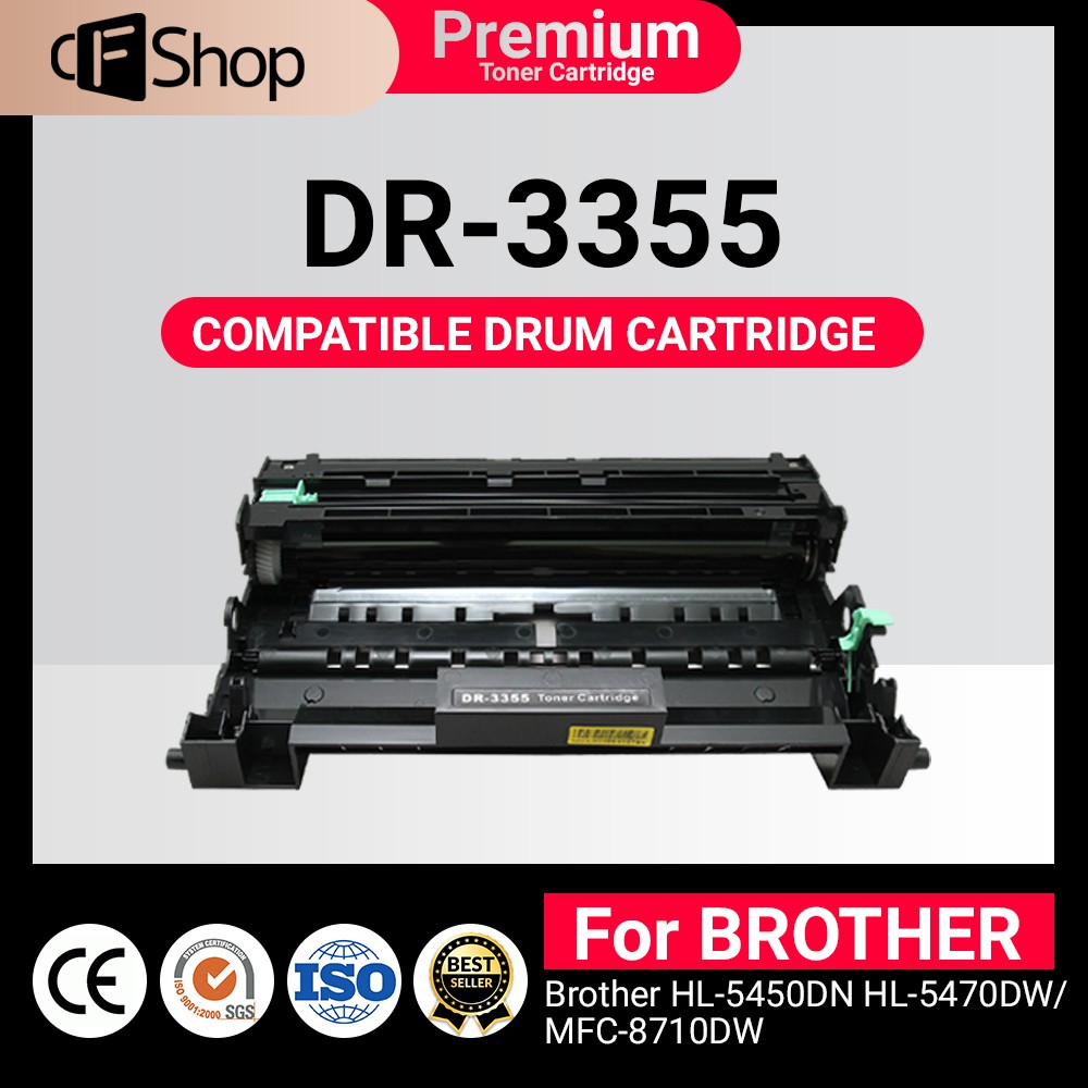 CFSUPPY หมึกเทียบเท่า DRUM DR3355/DR-3355/DR 3355 TN3350 For Brother HL 5440D/5450DN/5470DW/5470DWT