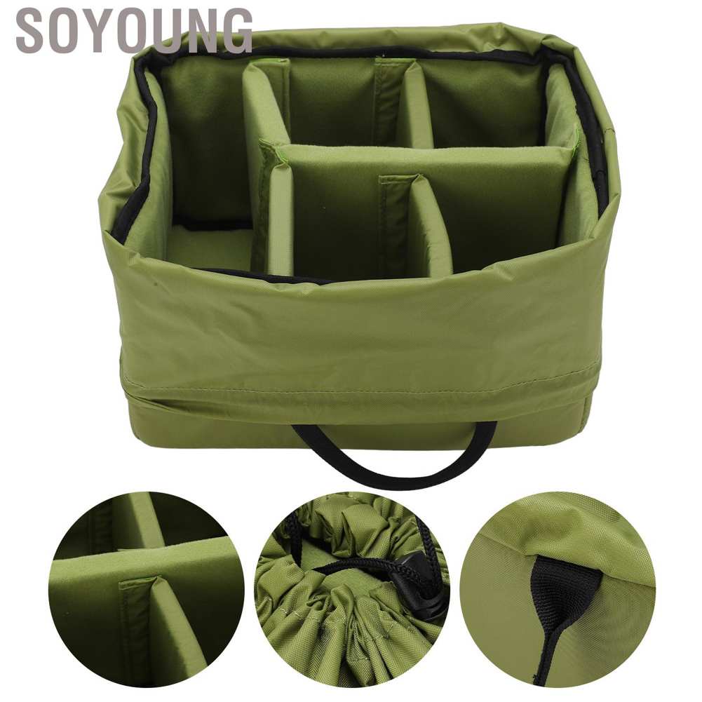 Soyoung Waterproof Insert Padded Partition Camera Bag Case For SLR And Lens #8