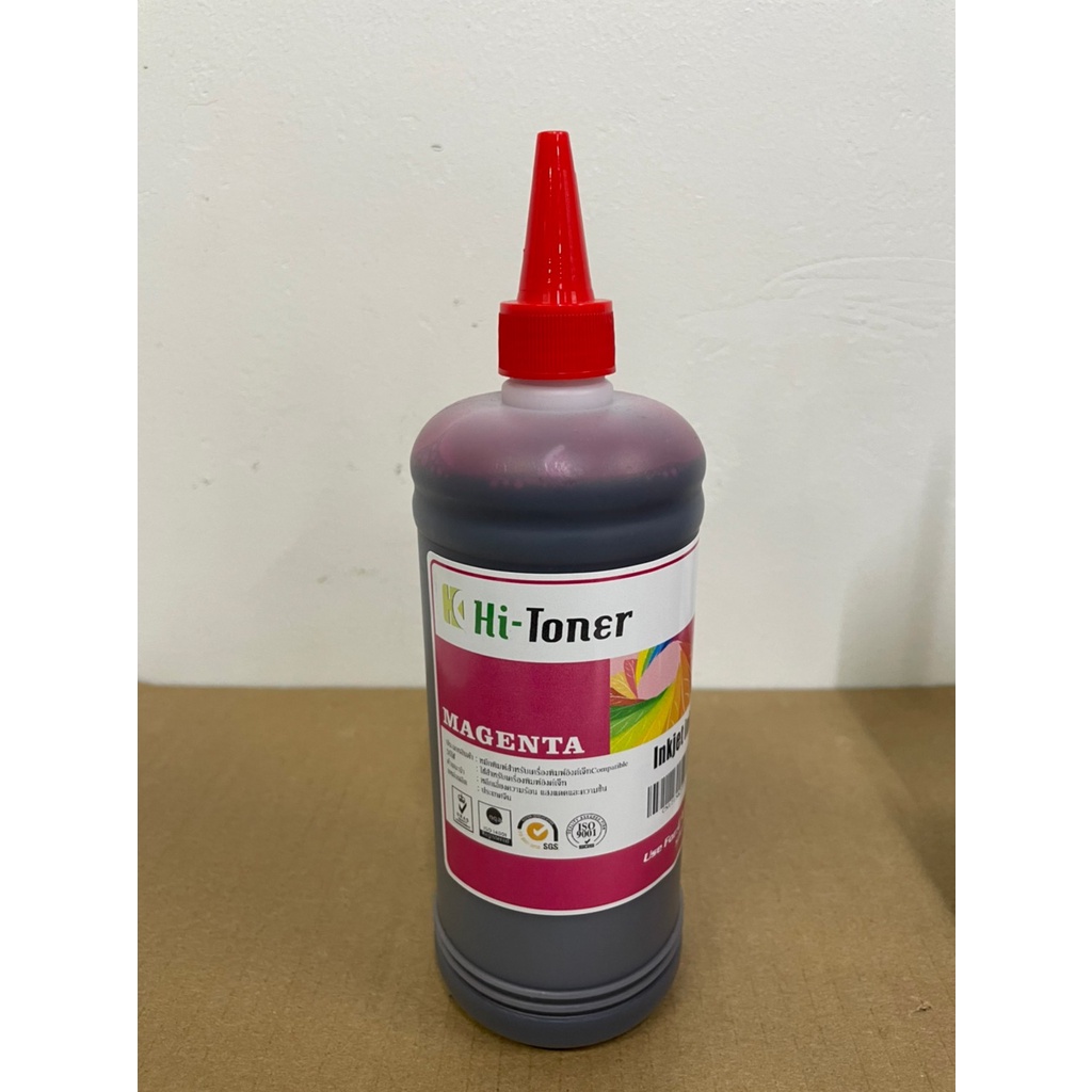 หมึกพิมพ์ Brother 500ml. เกรด A เติมได้ทุกรุ่น : B/C/M/Y (หมึกเติม Brother 4 ขวด