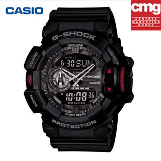 Casio G-SHOCK นาฬิกาคาสิโอของแท้  CMGประกันภัย 1 ปีรุ่นGA-400-1Bเรซิ่นนาฬิกาผู้ชาย
