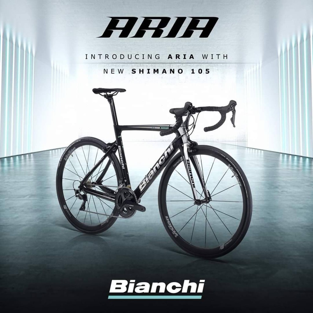 จักรยานเสือหมอบ Bianchi รุ่น ARIA รถสายพันธุ์อิตาลี รุ่นใหม่ล่าสุดปี 2020 ส่งฟรี!!!