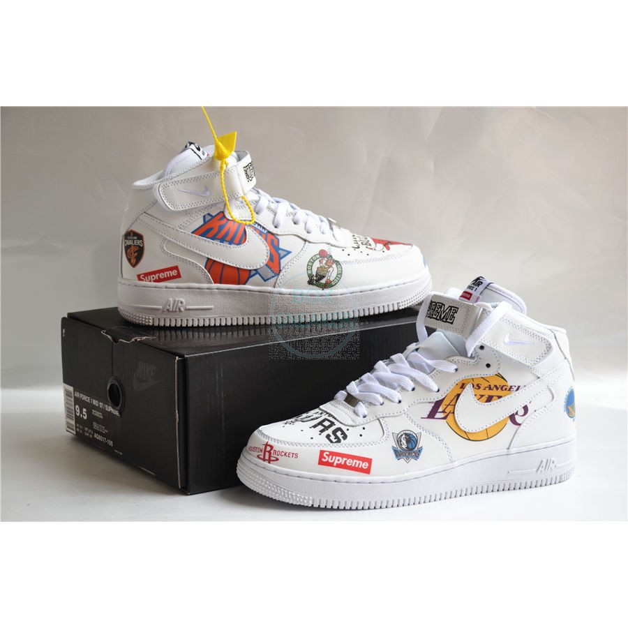 nike air force 1 nba x supreme