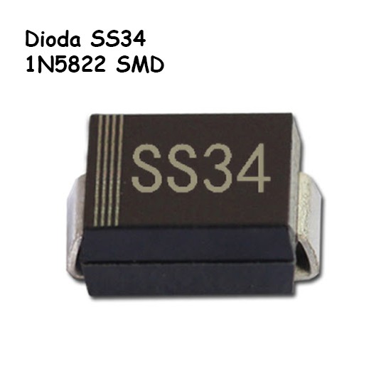 SS34 SMD ไดโอด 1N5822 Schottky Diode 1N 5822 3A 40V