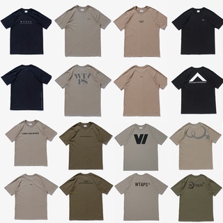 เสื้อยืดคอกลม แขนสั้น พิมพ์ลายโลโก้ WTAPS รุ่นลิมิเต็ด